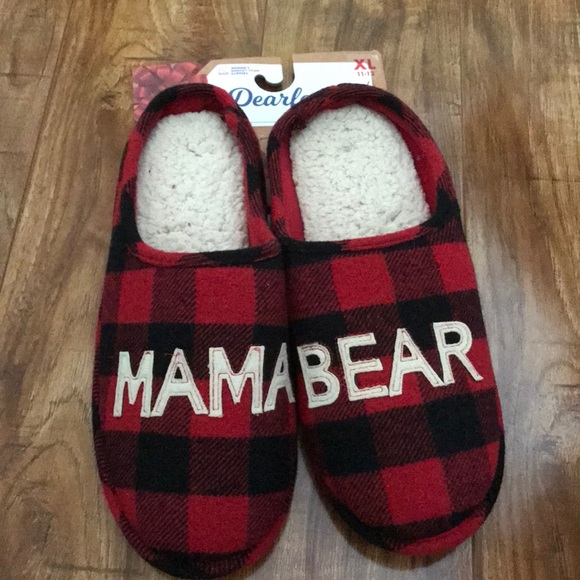 mama bear slippers